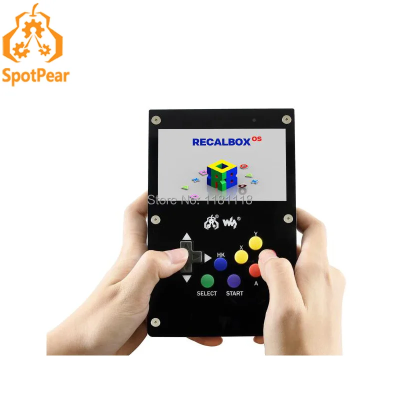 

Raspberry Pi GamePi43 portable retro video game console based