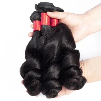 

Superfect Peruvian Hair Weave Loose Wave Bundles Natural Color 1/3/4pcs/Lot 100% Human Hair Bundles Remy Hair Extensions