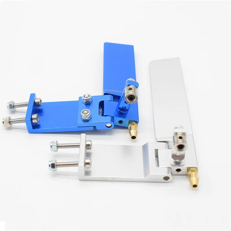 Gouvernail d'eau aspiration bateau RC 75/95mm aluminium