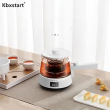 220 В стеклянный Электрический чайник Многофункциональный чай домашняя кухня производителя автоматическая ручка регулировка температуры здоровье горшок 500 мл