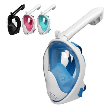 

Diving Mask New Foldable Full Dry Scuba Mask Underwater Full Face Snorkeling Mask Women Men Swimming Snorkel Diving Equipment