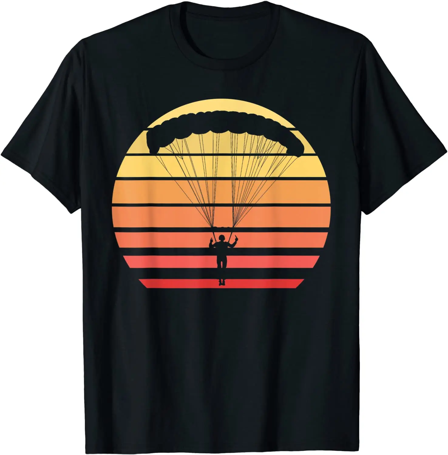 

Sky Diving Retro Skydive Parachuting T-Shirt. Summer Cotton Short Sleeve O-Neck Mens T Shirt New S-3XL