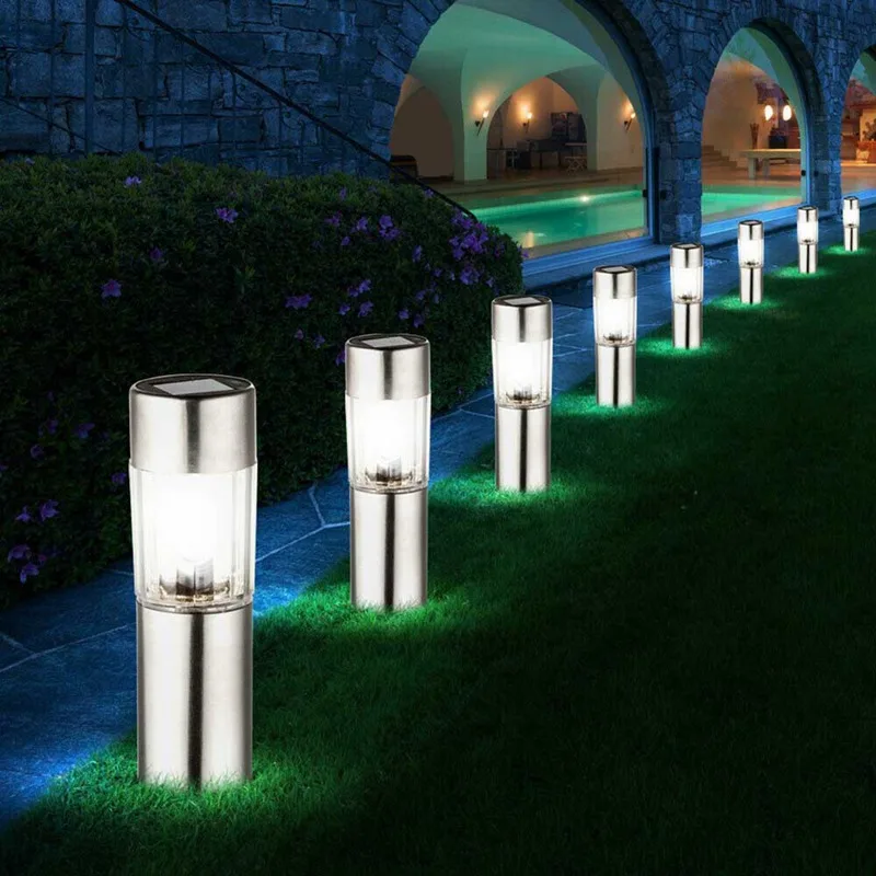 

Waterproof Solar Powered Lawn Lights Solar Pathway Lights Outdoor Garden Landscape Spot Light for Garden Yard Path Lawn Lighting