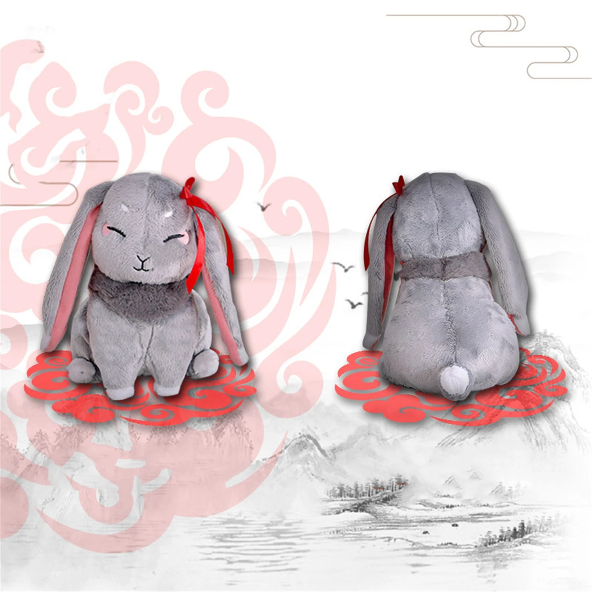 Mo Dao Zu Shi Wei Wuxian Lan Wangji домашние кролики Animie Yaoi The Untamed Grandmaster of Demonic Cultivation Косплей Мягкие игрушки