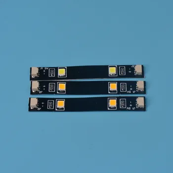 

Kyglairng Led Stripe Light For Lego City Street Single lamp battery box USB For lego /pin/ Creator House DIY Toys