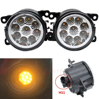 

1pair LED Fog Lights For S uzuki Grand Vitara Alto Swift Ignis Jimny 1998-2015 Fog Lamp halogen bulbs headlights wire