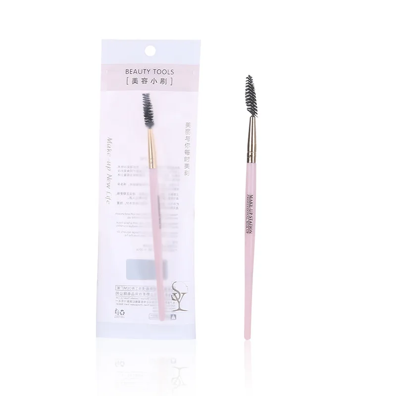 

spiral Eyelash Makeup Brushes Disposable Mascara Eyebrow Wands Applicator Spoolers Eye Lashes Cosmetic Brush Makeup Tools