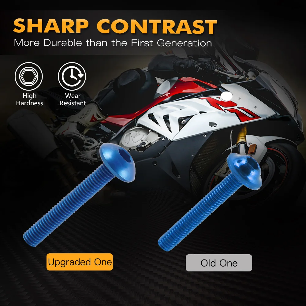 Auto Fasteners Motorcycle Fasteners Motorcycle Screws Motorcycle Accessories Car Accessories 253PCS Fairing Bolt Nut Body Screws Yamaha YZF R1 R3 R6 R6S R25 FZ1 FZ6 FZ8 MT07 MT09 FZ07 FZ09 Tracer FZR 600 750R