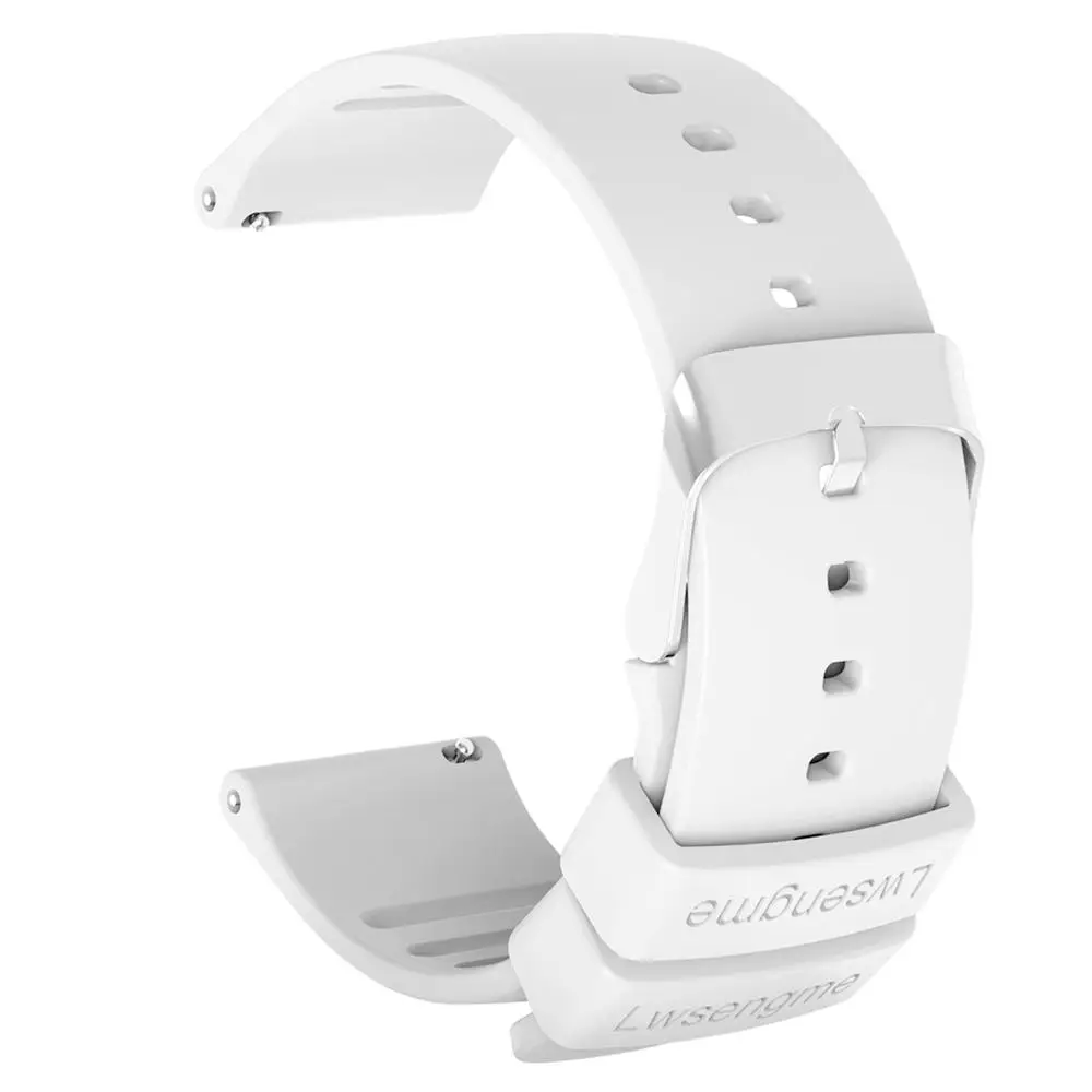 White Спортивные ремешки для huawei Watch GT и GT 2 46 мм, huawei Watch 2 Pro, Honor Magic Watch band для huawei WATCH 2 Classic - Цвет: White