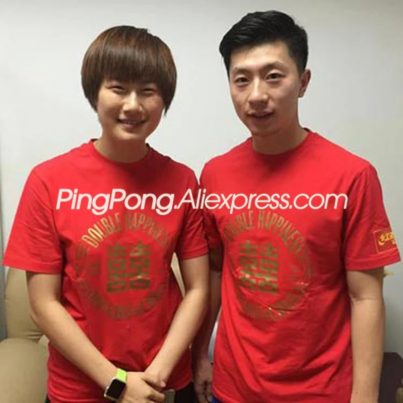 Dhs Xi Tシャツスター馬ロング王皓卓球ユニフォームシャツピンポン布スポーツウェアトレーニング Tシャツ Shirts And Blouses For Women T Shirt Tommyshirts Skull Aliexpress