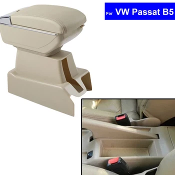 

Leather Car Center Console Armrest Storage Box for Volkswagen VW Passat B5 2002 ~2005 2006 2007 2008 2009 Armrests Free Shipping