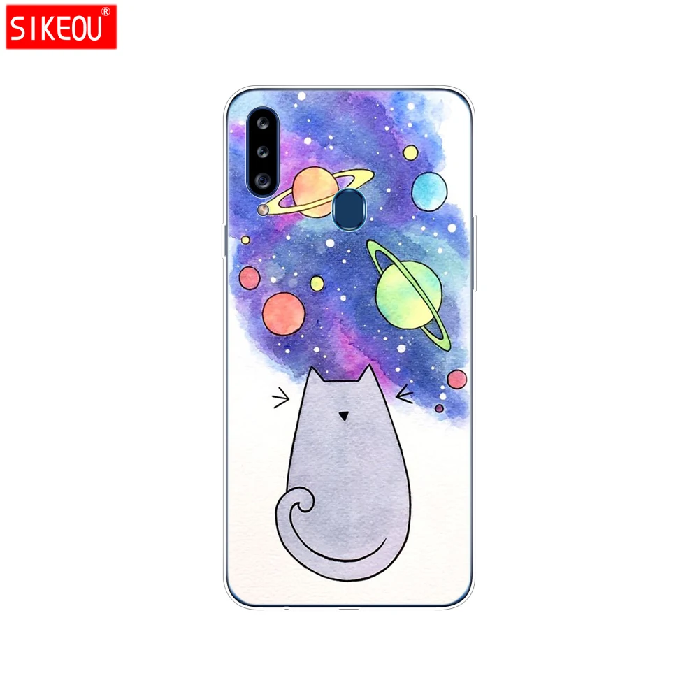 Чехол для samsung Galaxy a20s чехол Galaxy a20s чехол силиконовый бампер для samsung A20s A 20s a207 SM-a207f мягкий чехол - Цвет: 33755