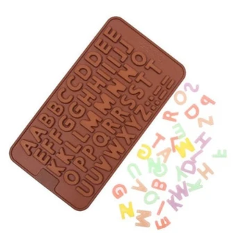 

1pcs Cake Decorating Tools Silicone Mold Chocolate Mold Sugar Craft Letter Fondant Molds Cookies Bakeware Tools Hot Dropship