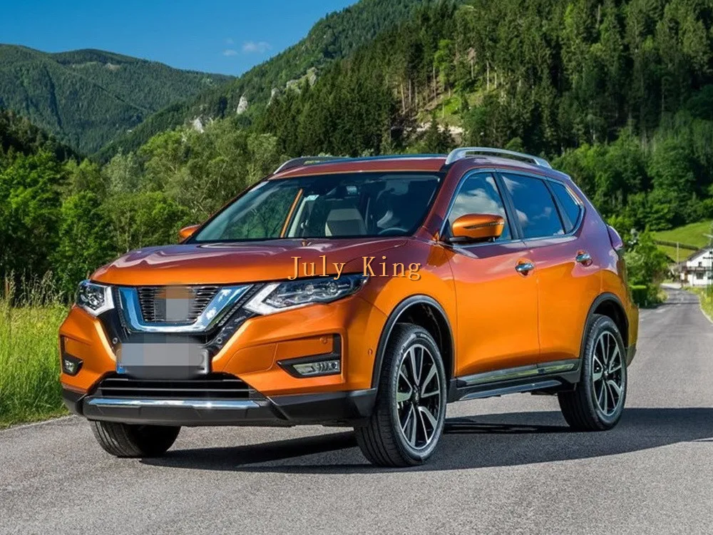 July King светодиодный чехол для противотуманной фары для Nissan X-trai Rogue Sylpy Kicks Qashqai+ и т. д., DRL+ желтые поворотники+ Ice Blue Night DRL