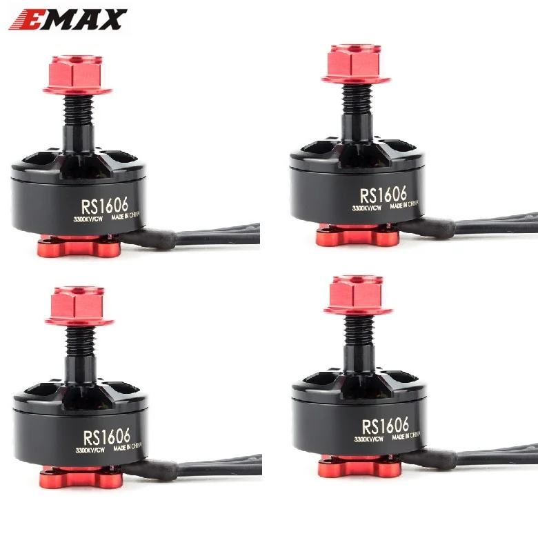 2019 Новый EMAX 1606 RS1606 3300KV 4000KV бесщеточный двигатель 3 4S для радиоуправляемого дрона