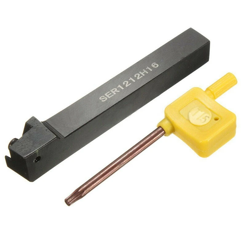 SEL1212H16+ SER1212H16 резьбы токарный инструмент держатель с 16 ER IR AG60 вставки