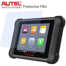 Película protetora autel, substituição de protetor de tela de 8 polegadas, compatível maxisys ms906bt/ms906/ms906ts, maxisys ms906cv