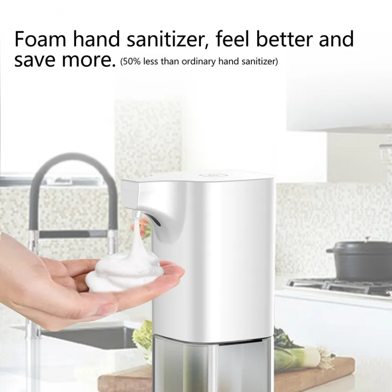 Интеллектуальный дозатор жидкого мыла, автоматический, для ванной, кухни, Бесконтактный, Индукционная пена, инфракрасный датчик, мыло для рук, для мытья