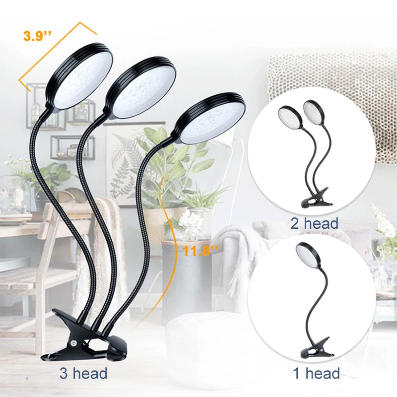 Фитолампа полного спектра ZDP0003 светодиодная лампа для выращивания растений