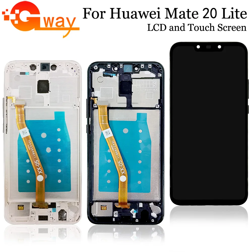 

Top Quality 6.3" LCD For Huawei Mate 20 Lite LCD Display Touch Screen Digitizer Assembly Phone Replacement LCD display