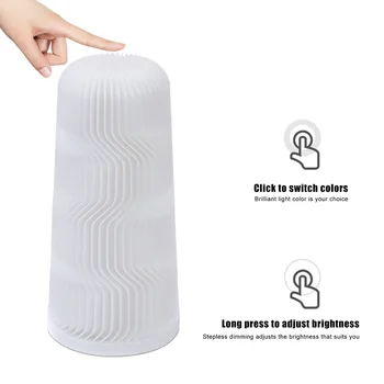 

3D Printing Smart Table Lamp Household Color LED Bedside Night Light Indoor Lighting LB88