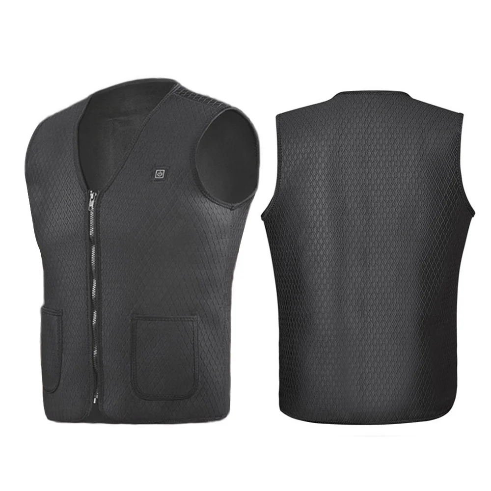 Electric Vest Heated Jacket Heated Physiotherapy Warm Clothing Hot Compress Body Warmer Thermal Winter USB