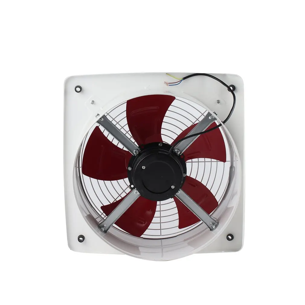 

Industrial Ventilation Extractor Metal Axial Exhaust Commercial Air Blower Fan Low Noise Stable Running