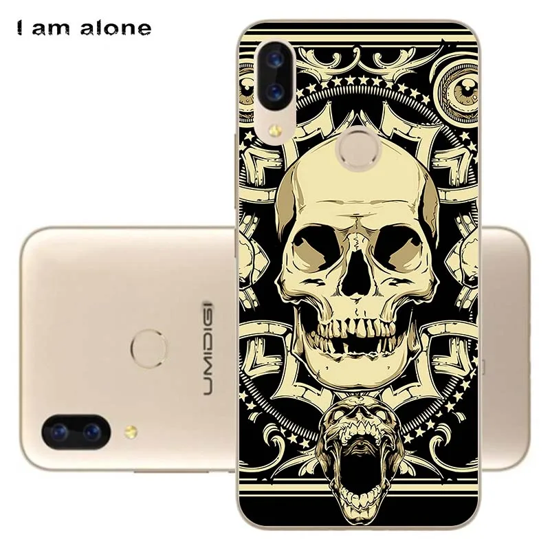 TPU F25 Я один телефон сумки для Umidigi power 6,3 дюймов Мягкий ТПУ модные мобильные чехлы для Umidigi power - Цвет: TPU F25