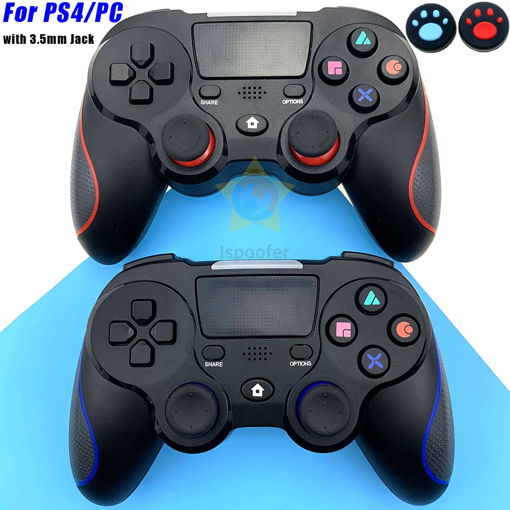 Беспроводной Bluetooth джойстик для PS4 геймпад ps4 ПК консоль Playstation Dualshock 4 PS3 с 3 5 мм