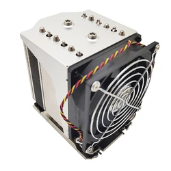 COOLSERVER 4U M96 6 est compatible avec LGA4189, radiateur de serveur de caloducs, carte mère Intel Supermicro 8380H refroidie à l'air 