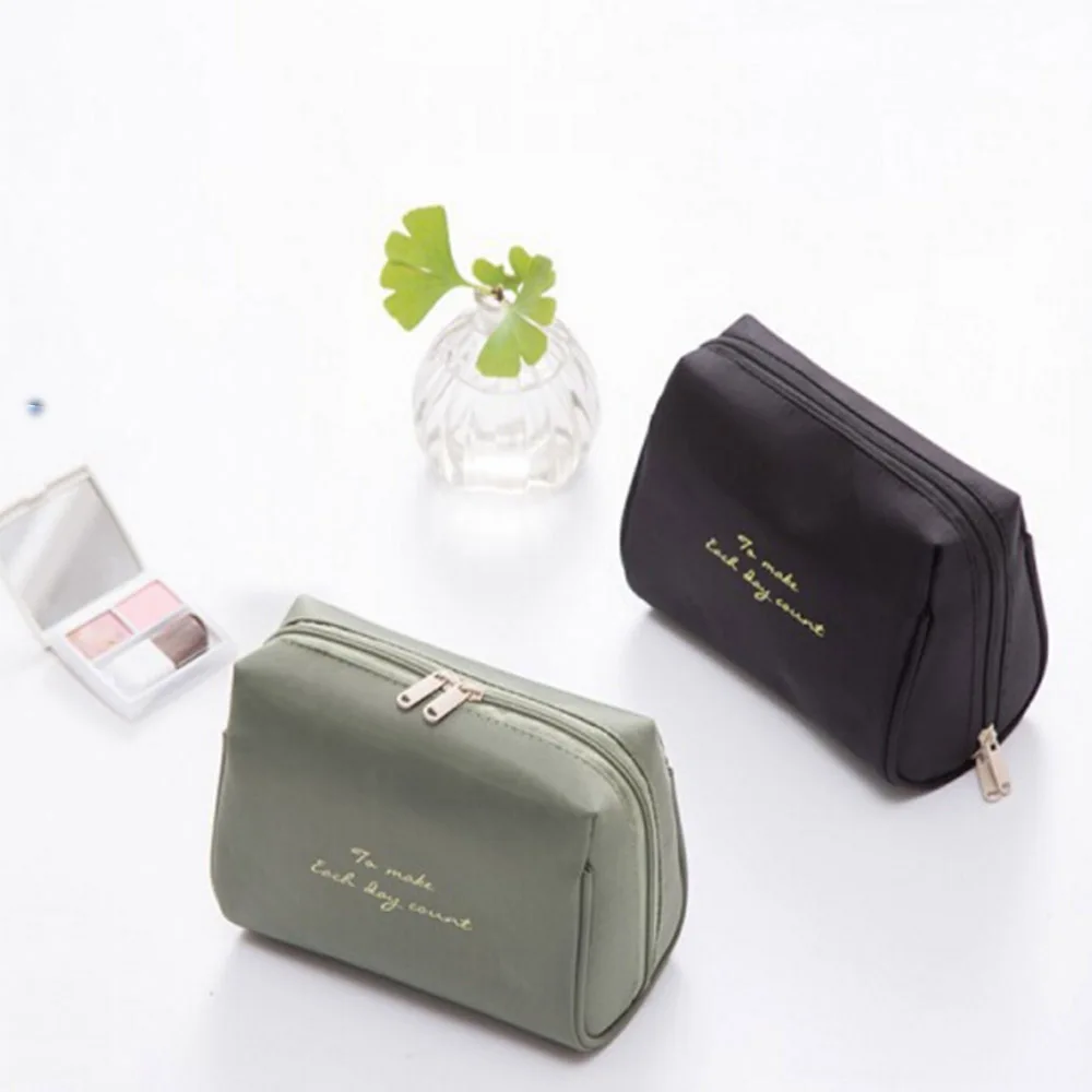 3 цвета Для женщин Макияж сумка Водонепроницаемый косметическая сумка-Органайзер для путешествий Портативный сумка для косметики качественный удобный