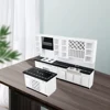1/12 Dollhouse Furniture Wooden Miniatures Kitchen Cabinets Set Mini Cabinets Tiny House Mini Toys  for Kitchen Decor 2