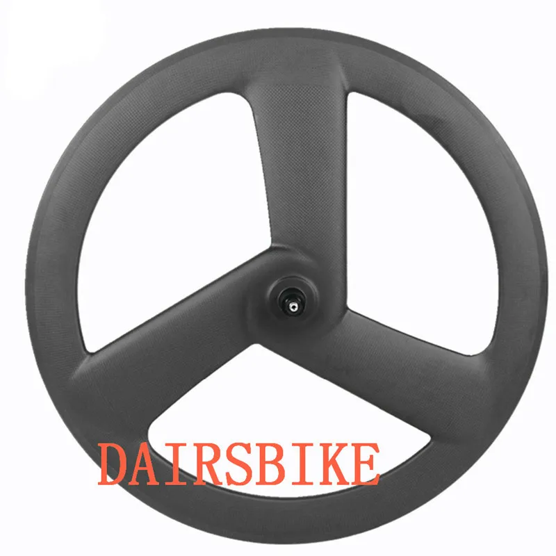 free shipping 700c carbon road spokes wheels road bike 3 spokes wheels bicycle raod wheelset spokes wheels 900g