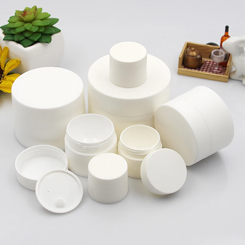 

3g 5g 10g 15g 30g 50g 80g Plastic Cosmetic Face Cream Container Jar Pot Nail Art Gel Powder Eye Shadow Lotion Case Makeup Box