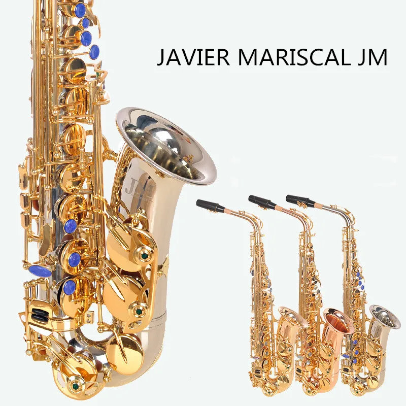 Jm Tune Alto Saxophone Phosphorus Copper Rose Gold Lacquer Pearl Button