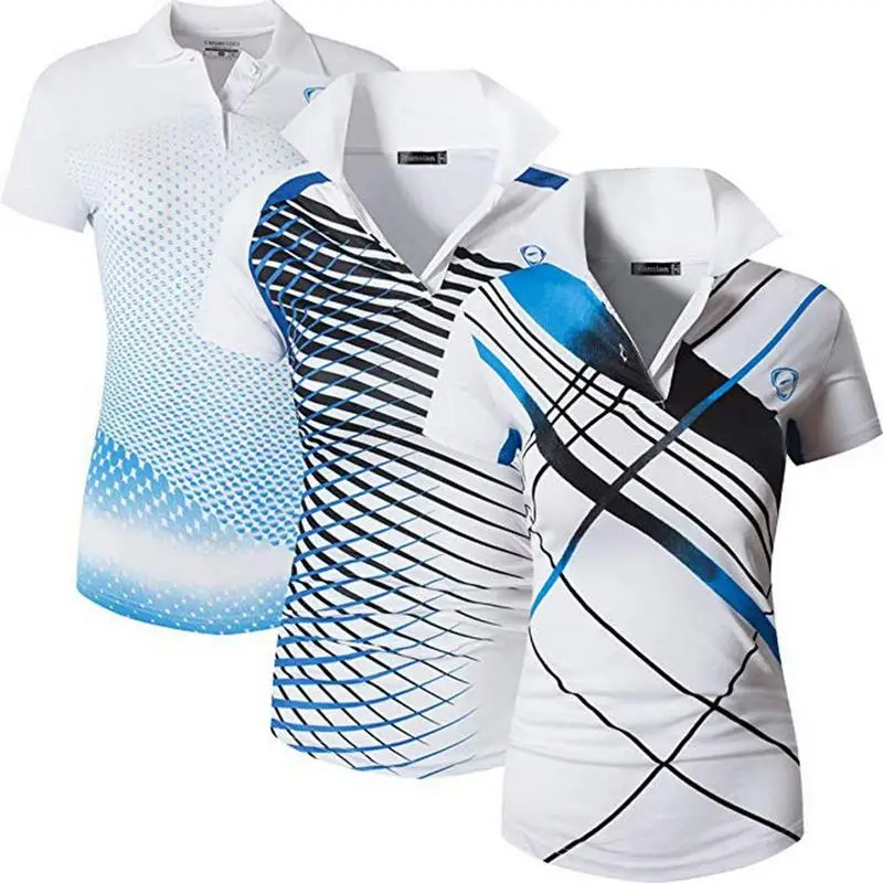 

jeansian 3 Pack Women Casual Short Sleeve T-Shirt Tee Shirts Tshirt Golf Tennis Badminton SWT251 PackG (Please choose US size)