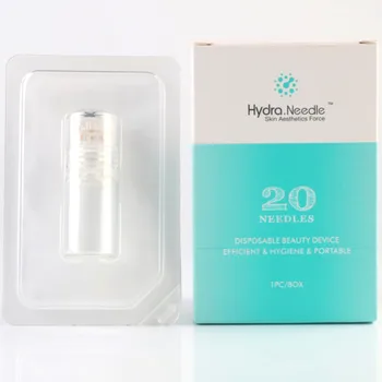 

Hydra Roller 64 Pin Titanium Tips Derma Needles Skin Care Anti Aging Whiten Bottle Roller Serum Injection Reusable