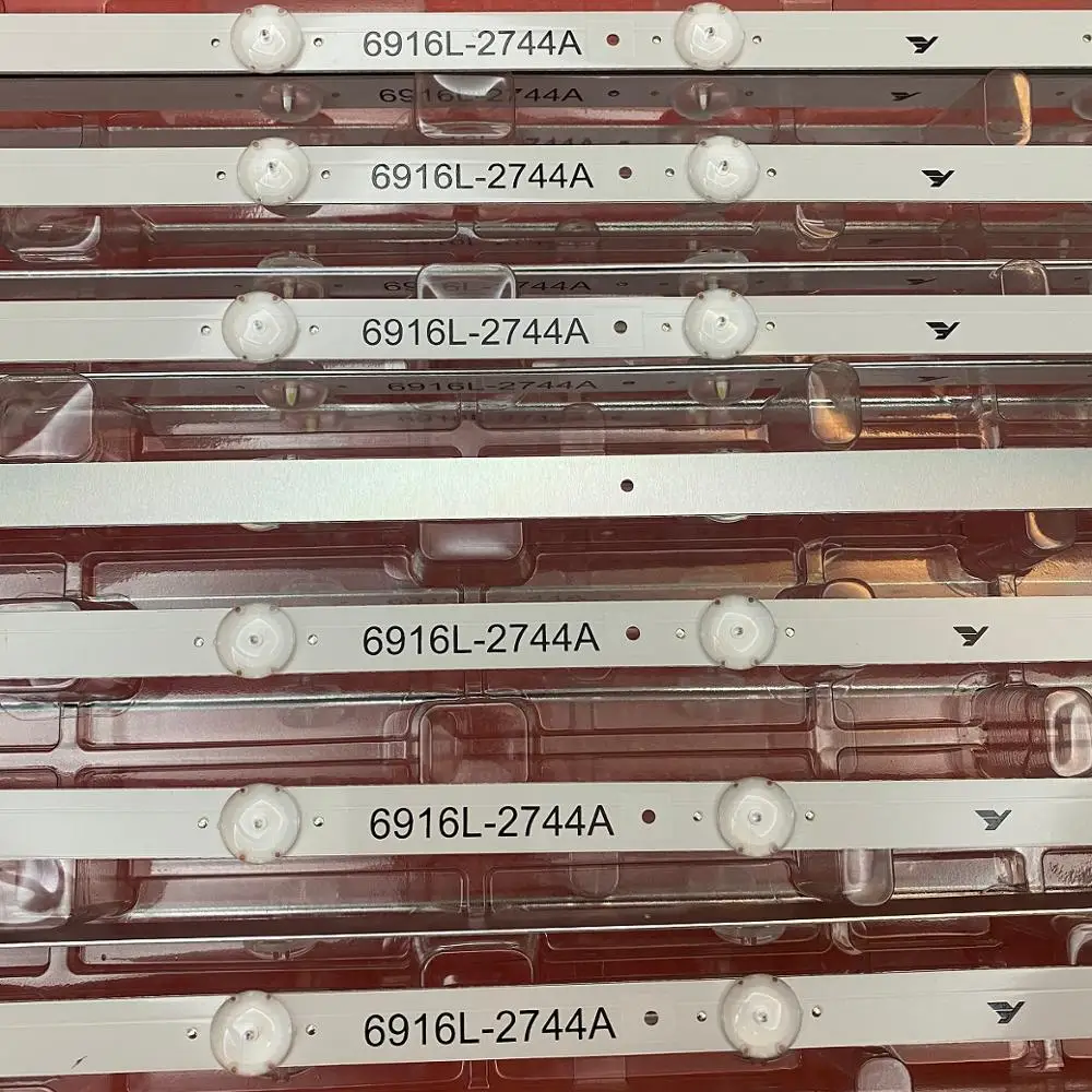 Светодиодная лента 15 шт./лот для подсветки LG 43UH610A 43UH6100 43UH630V 43UH603V 43 ''V16.5 ART3 2744 6916L