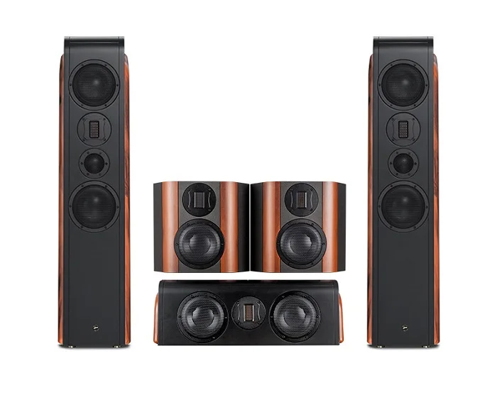 HIVI Swans D3.2MKII Система домашнего кинотеатра 5 0 Channel Sterero звуковая система фронтальная