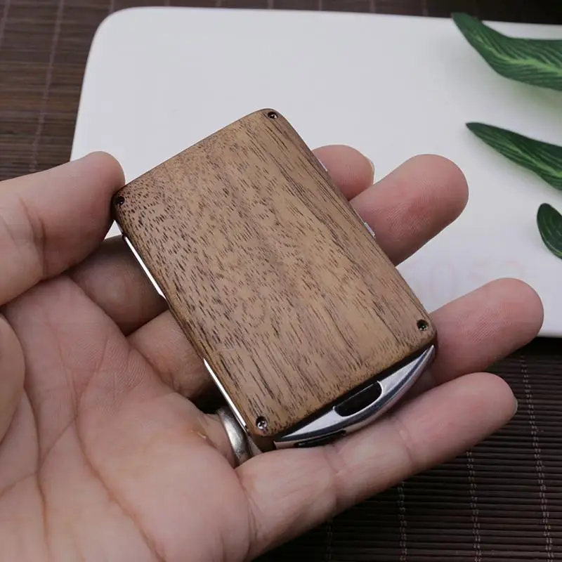 Keyless Entry Remote Control Refit Wooden Car Key Fob Shell Replacement for Volvo- XC90 S90 V90 XC60(case only - Название цвета: F