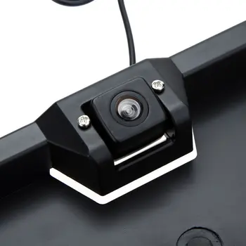

Hd Led License Plate Frame Reversing Rear View Camera Ccd Reversing Image System Super-easy Installation