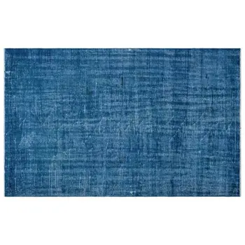 

Handmade Blue Vintage Overdyed Turkish Area Rug 166x260 Cm-5'5''X8'6''