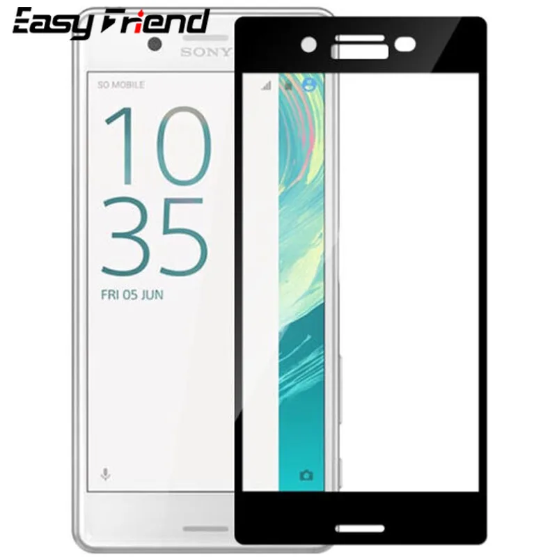 

For Sony Xperia X F5121 F5122 X Performance F8131 F8132 X Compact F5321 XP XC Screen Protector Film Full Cover Tempered Glass