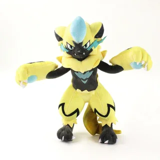 Большой размер 11 дюймов 28 см Zeraora плюшевая мягкая игрушка для детей детские
