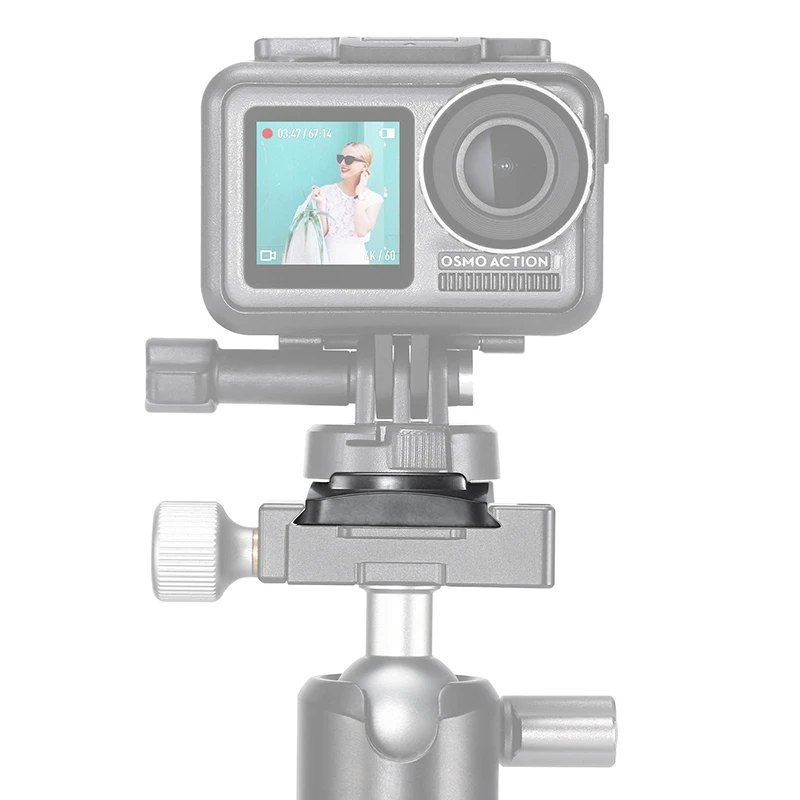 ULANZI U-13 крепление для Osmo Action 1/4 винт для штатива Arca Quick Release для DJI Osmo Action camera Аксессуары