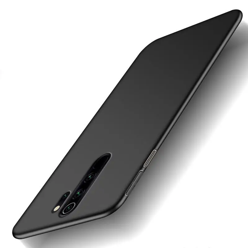 Матовый однотонный жесткий чехол из поликарбоната для Xiaomi Redmi Note 8 Note8 Pro Простой