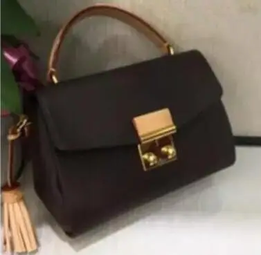 

Top Sale Designer Quality Women Handbag Oxidizing Tote Bag Genuine Leather Bag MEtis purse