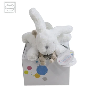 

DOUDOU Grey Appease rabbits Thanksgiving rabbit Gift without shedding hair Allergy prevention Soft Plush toys Bunny