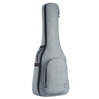 

New FISHMAN GUITARS 41 Inch Acoustic Classical Guitar Bag Case Backpack 25mm Thicken with Double Shoulder Straps,Gray