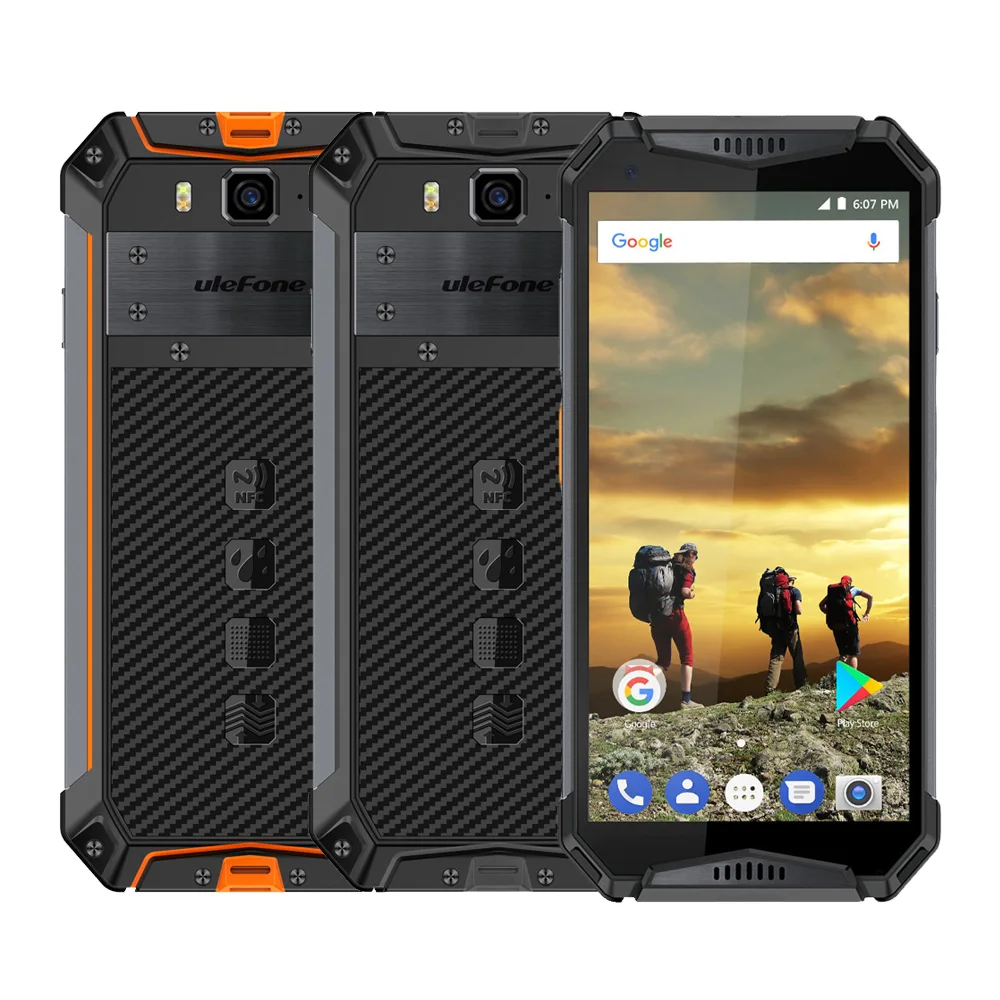 Глобальная версия оригинальный Ulefone Armor 3 IP68 Водонепроницаемый Android 8 1 5 7 &quotFHD +
